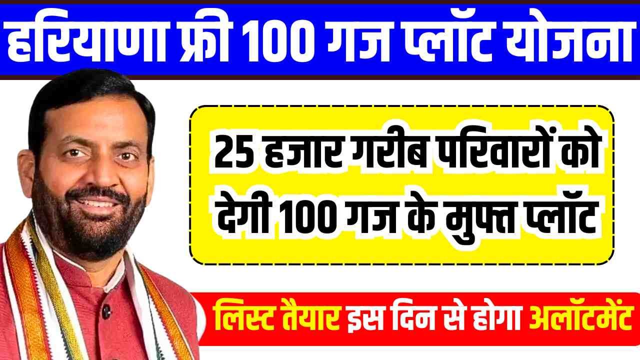 Haryana Free Plot Scheme 2025